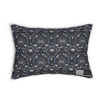 Tech Astronaut Tech-Forward Streetwear Meets Space Exploration Spun Polyester Lumbar Pillow - 8404 Design-46 S