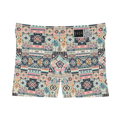 Digital Artisanal Fusion Digital Artisanal Women's Shorts - 8404 Design-55