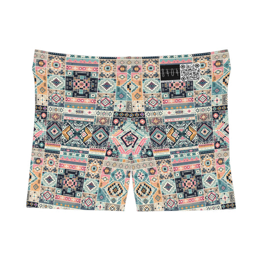 Digital Artisanal Fusion Digital Artisanal Women's Shorts - 8404 Design-55