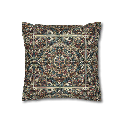 Urban Renaissance Historical Fusion With Street Edge Spun Polyester Square Pillowcase - 8404 Design-57