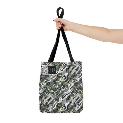 Tech Camo Fusion Tech-Forward Streetwear With a Futuristic Edge Tote Bag - 8404 Design-46