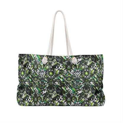 Graffiti Tech Fusion Bold Streetwear Fusion Weekender Bag - 8404 Design-50