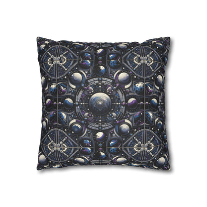 Tech Astronaut Tech-Forward Streetwear Meets Space Exploration Faux Suede Square Pillowcase - 8404 Design-46