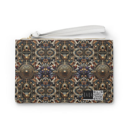 Digital Renaissance Luxurious Streetwear Inspired By Classical Art With a Modern Twist Clutch Bag - 8404 Design-55