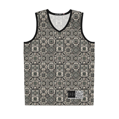 Cyber Garden Party Tech Garden Extravaganza Basketball Jersey - 8404 Design-45