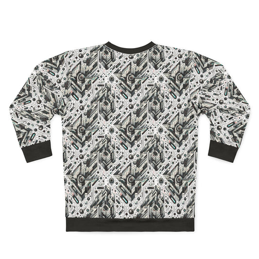 Tech-Infused Streetwear Tech-Forward Minimalism Sweatshirt - 8404 Design-51