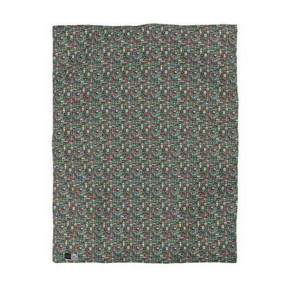 Skate Culture Revival Urban Retro Cool Microfiber Duvet Cover - 8404 Design-61