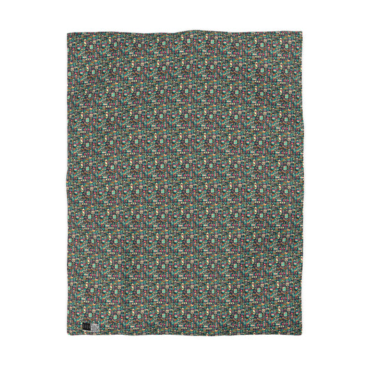 Skate Culture Revival Urban Retro Cool Microfiber Duvet Cover - 8404 Design-61