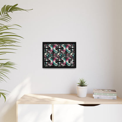 Digital Artistry Digital-native Streetwear Matte Canvas, Framed (multi-color) - 8404 Design-62 A
