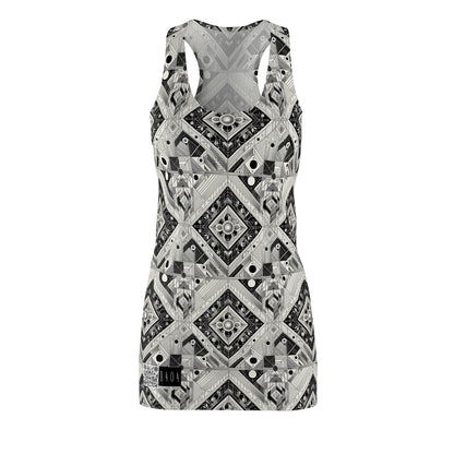 Tech Minimalism Minimalist Tech Women's Cut & Sew Racerback Dress - 8404 Design-54