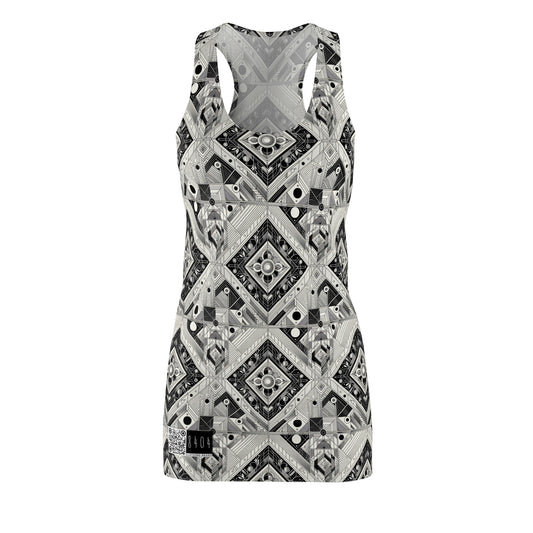 Tech Minimalism Minimalist Tech Women's Cut & Sew Racerback Dress - 8404 Design-54