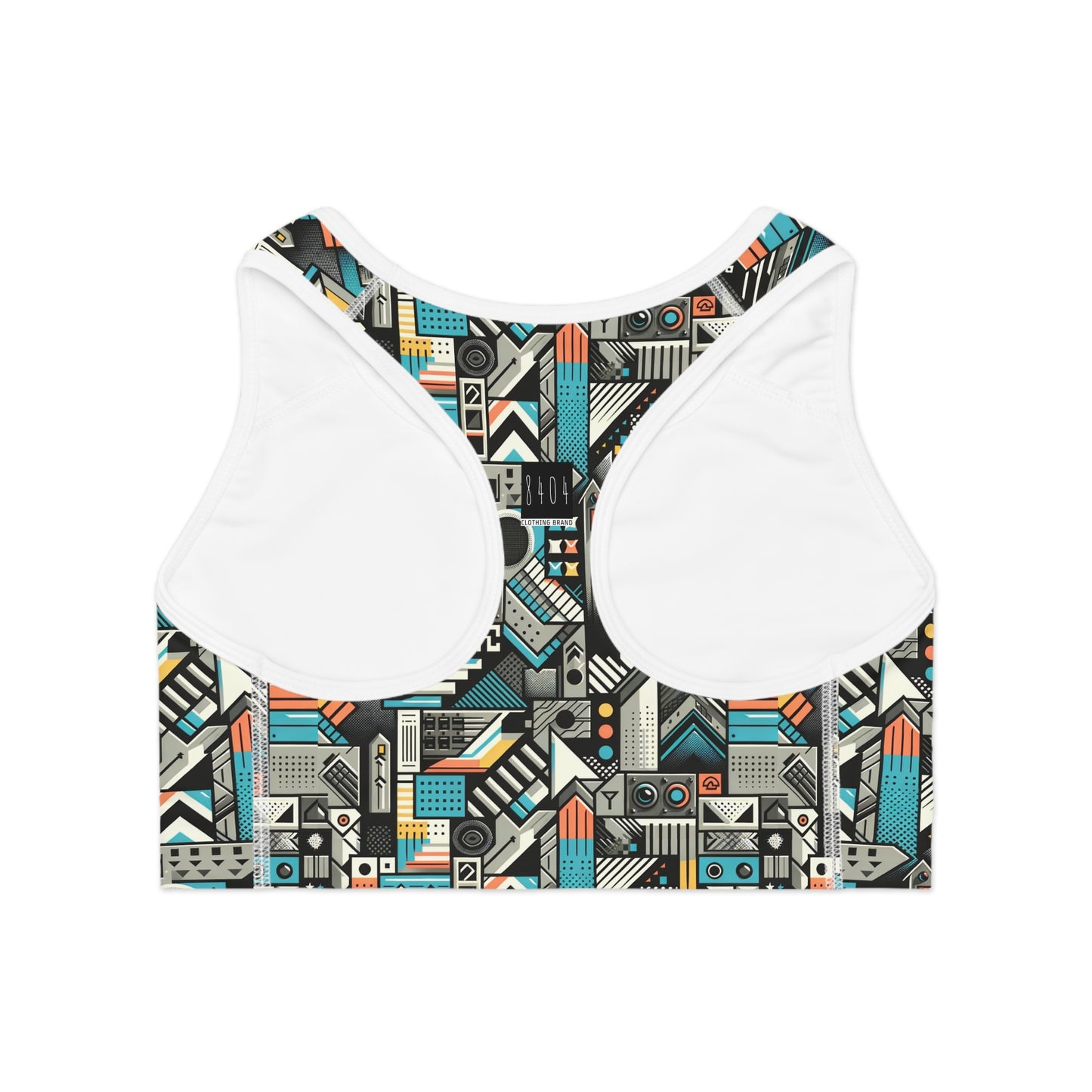 Digital Street Art Urban Street Style Sports Bra - 8404 Design-81