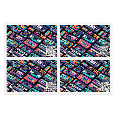 Digital Nostalgia Tech-Inspired Retro Fusion Sticker Sheets - 8404 Design-50