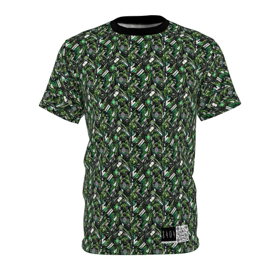 Tech Camo Fusion Tech-Forward Streetwear With a Futuristic Edge Unisex Cut & Sew Tee - 8404 Design-58
