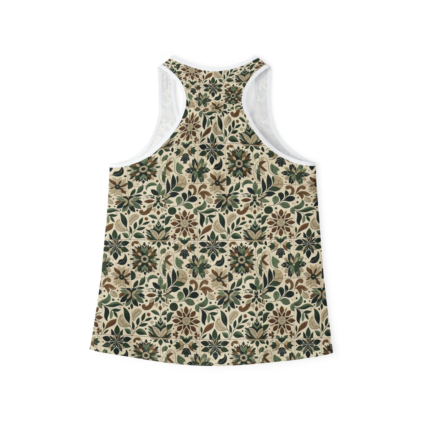 Streetwear Sustainability Environmentally Conscious Streetwear with a Natural Aesthetic Women's Tank Top - 8404 Design-56