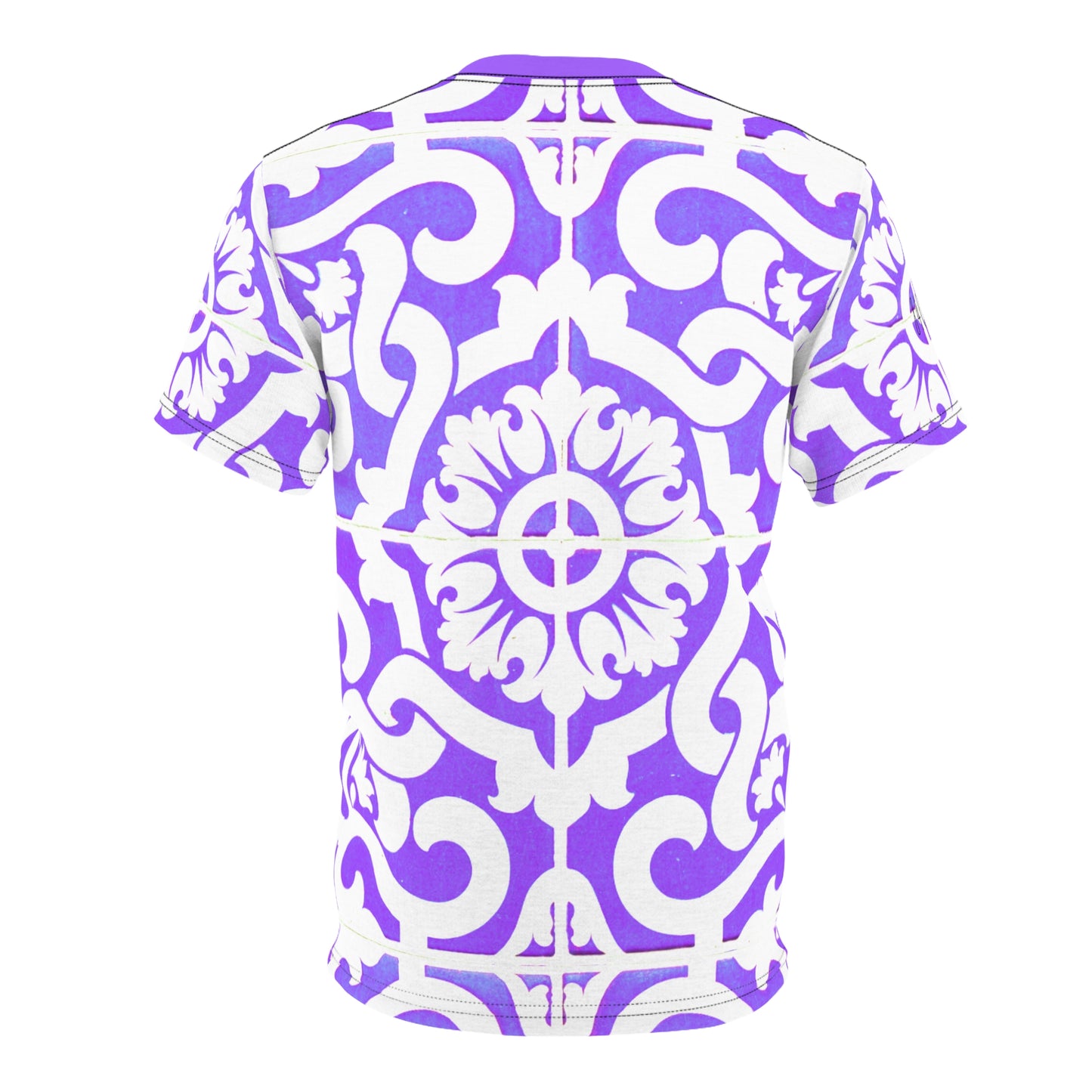 8404 Design Unisex Cut & Sew Tee - "pattern 6 Purple" - S/m/l/xl/2xl/3xl T-Shirt