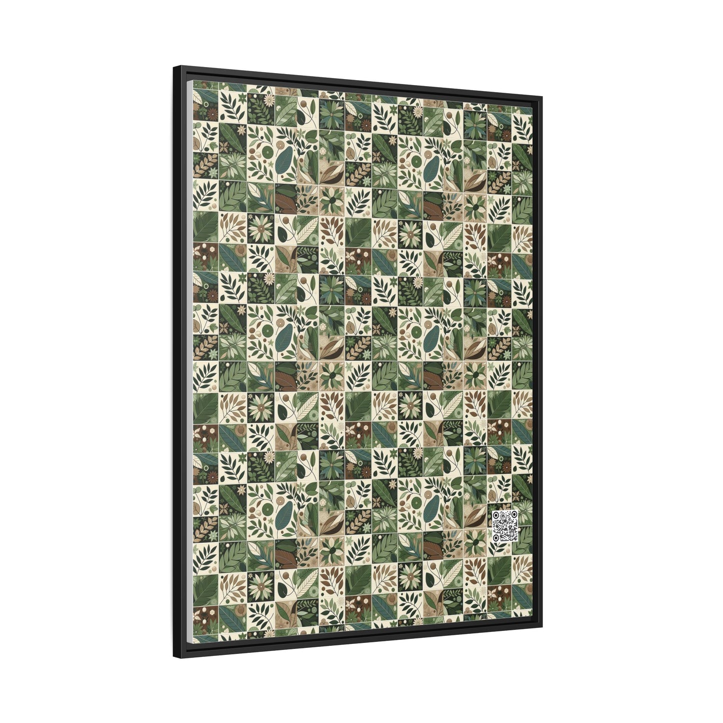 Streetwear Sustainability Environmentally Conscious Streetwear with a Natural Aesthetic Matte Canvas, Framed (multi-color) - 8404 Design-57 A