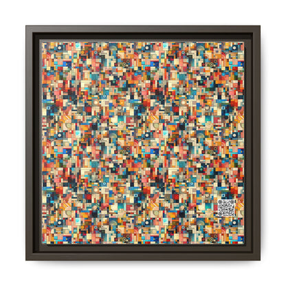 Digital Artistic Expression Artistic Streetwear Matte Canvas, Framed (multi-Color) - 8404 Design-46 B