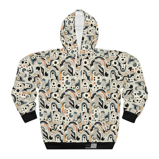 Modern Minimalism Minimalist Tech Pullover Hoodie - 8404 Design-60