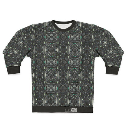 Tech Noir Tech-Forward Minimalism Sweatshirt - 8404 Design-52