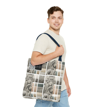 Tech Utility Chic Tech-Forward Minimalist Tote Bag - 8404 Design-59