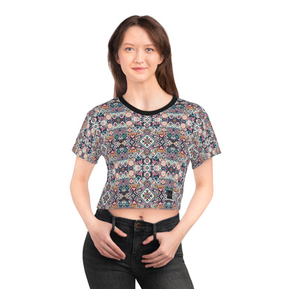 Digital Artisanal Fusion Digital Artisanal Crop Tee - 8404 Design-65