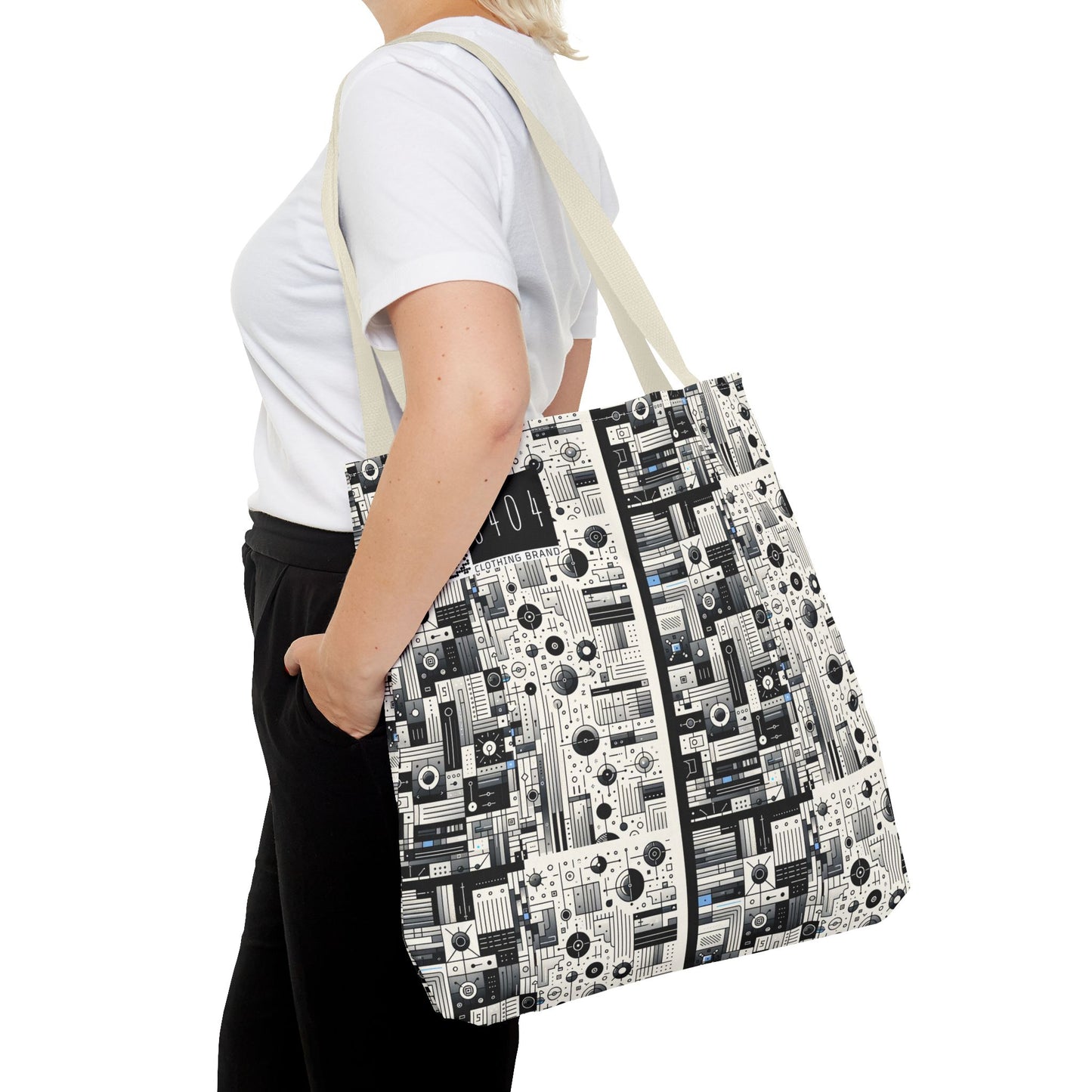 Digital Minimalism Minimalist Tech Tote Bag - 8404 Design-66