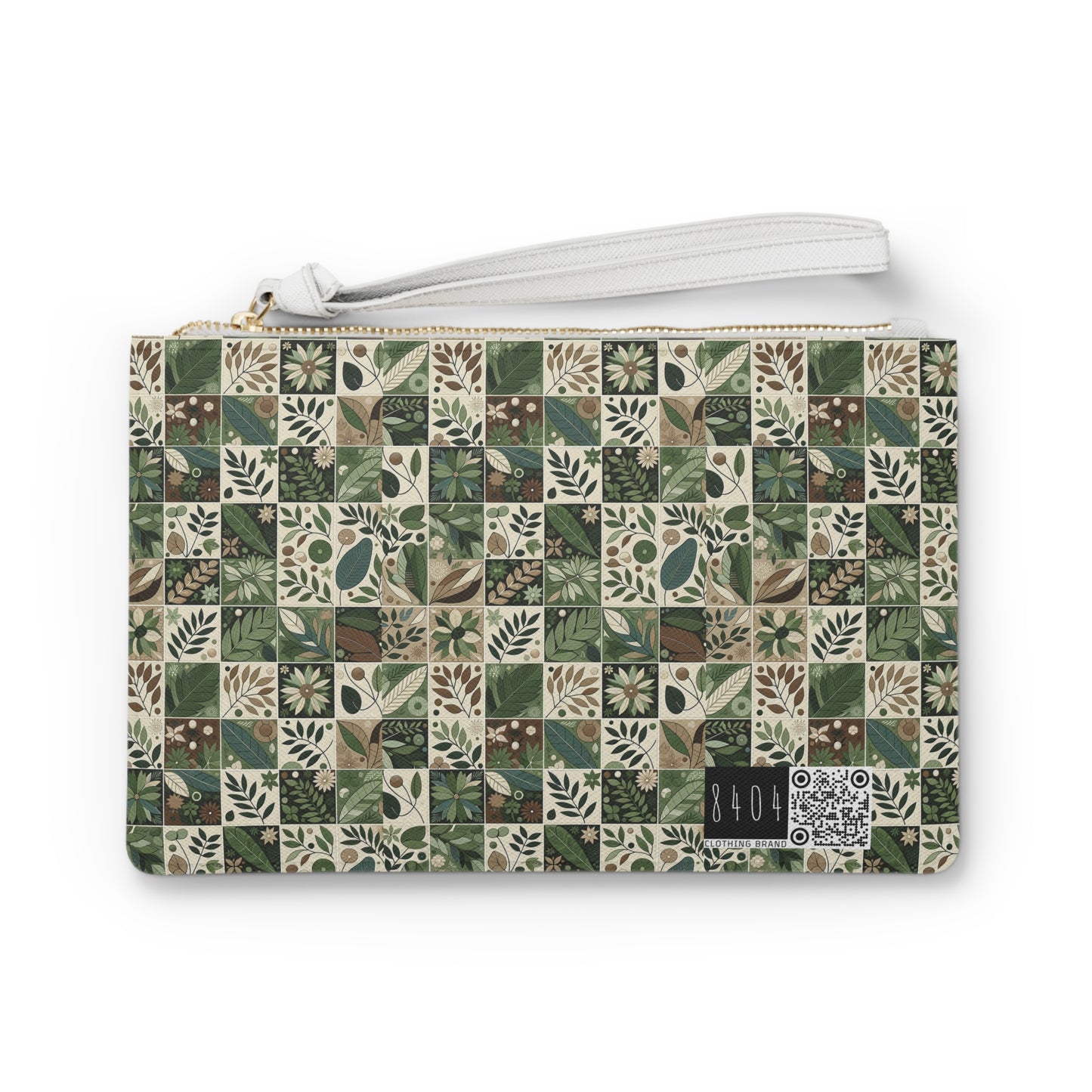 Streetwear Sustainability Environmentally Conscious Streetwear with a Natural Aesthetic Clutch Bag - 8404 Design-57