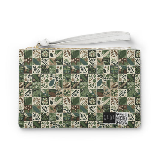 Streetwear Sustainability Environmentally Conscious Streetwear with a Natural Aesthetic Clutch Bag - 8404 Design-57