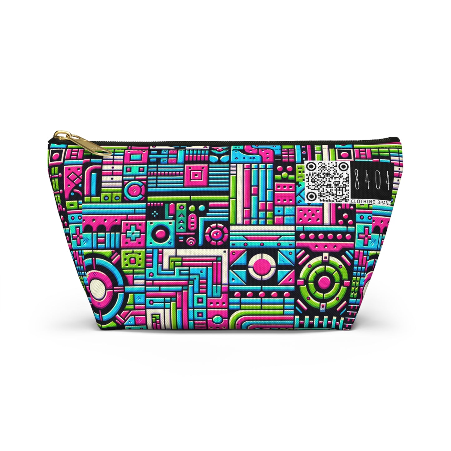 Neon Street Pop Vibrant and Eye-catching Accessory Pouch W T-bottom - 8404 Design-62