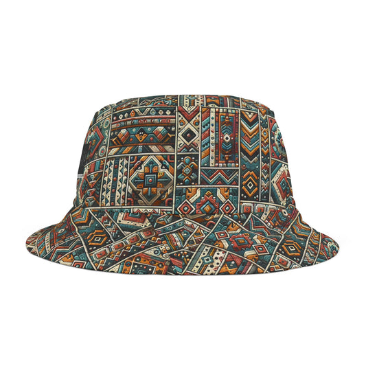 Cultural Artisanal Fusion Cultural Artisanal Streetwear Bucket Hat - 8404 Design-78