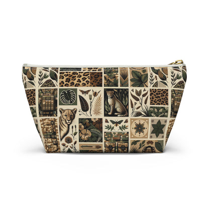 Streetwear Safari Urban Jungle Explorer Accessory Pouch W T-Bottom - 8404 Design-51