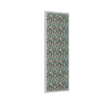 Digital Street Art Urban Street Style Matte Canvas, Framed (multi-color) - 8404 Design-81 B