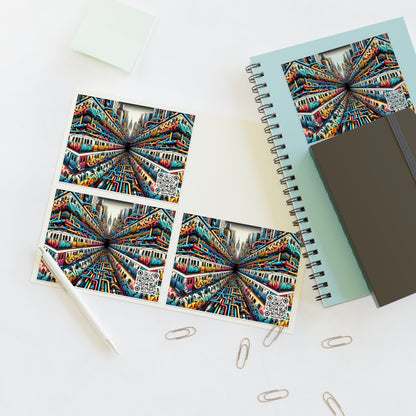 Retro Graffiti Revival Retro Urban Street Art Sticker Sheets - 8404 Design-41