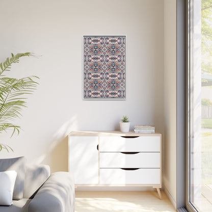 Matte Canvas, Framed (multi-Color) - 8404 Design-01