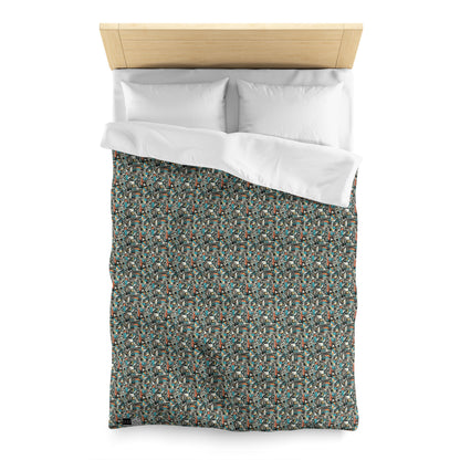 Digital Street Art Urban Street Style Microfiber Duvet Cover - 8404 Design-81