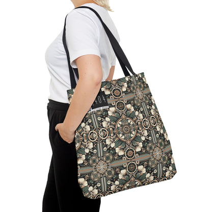 Cyber Garden Party Tech Garden Extravaganza Tote Bag - 8404 Design-66
