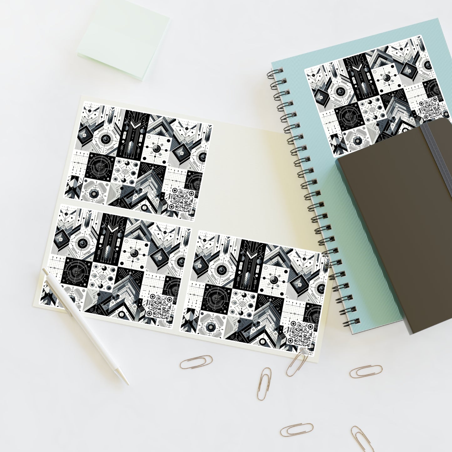 Digital Minimalism Minimalist Tech Sticker Sheets - 8404 Design-50