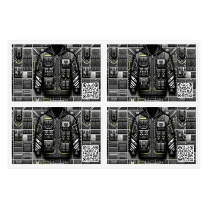 Tech Utility Futuristic Utility Sticker Sheets - 8404 Design-61
