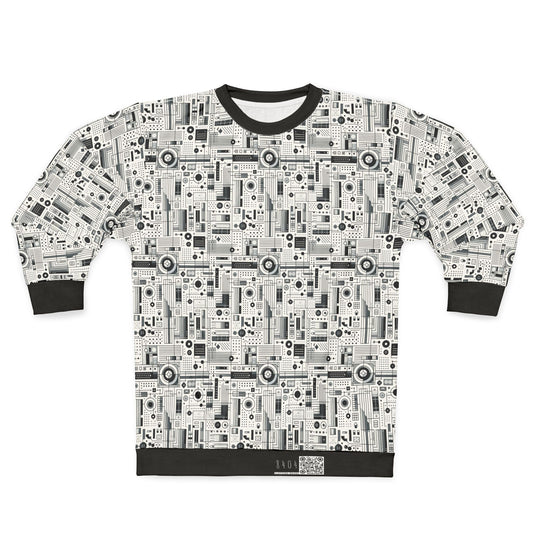 Digital Minimalism Minimalist Tech Sweatshirt - 8404 Design-53