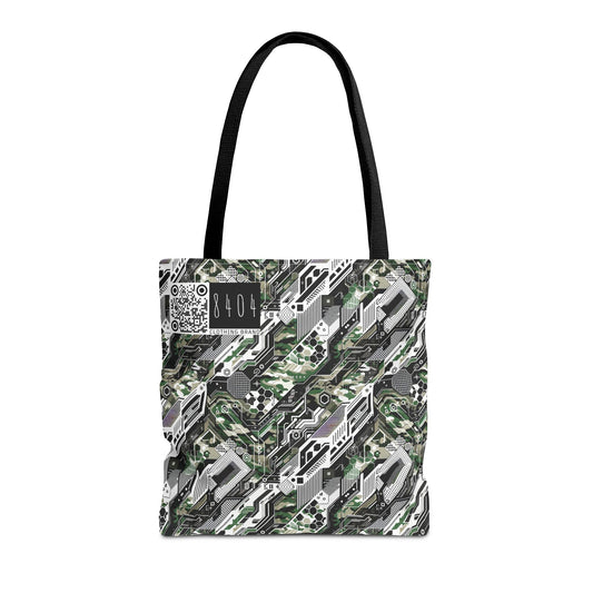 Tech Camo Fusion Tech-Forward Streetwear With a Futuristic Edge Tote Bag - 8404 Design-46