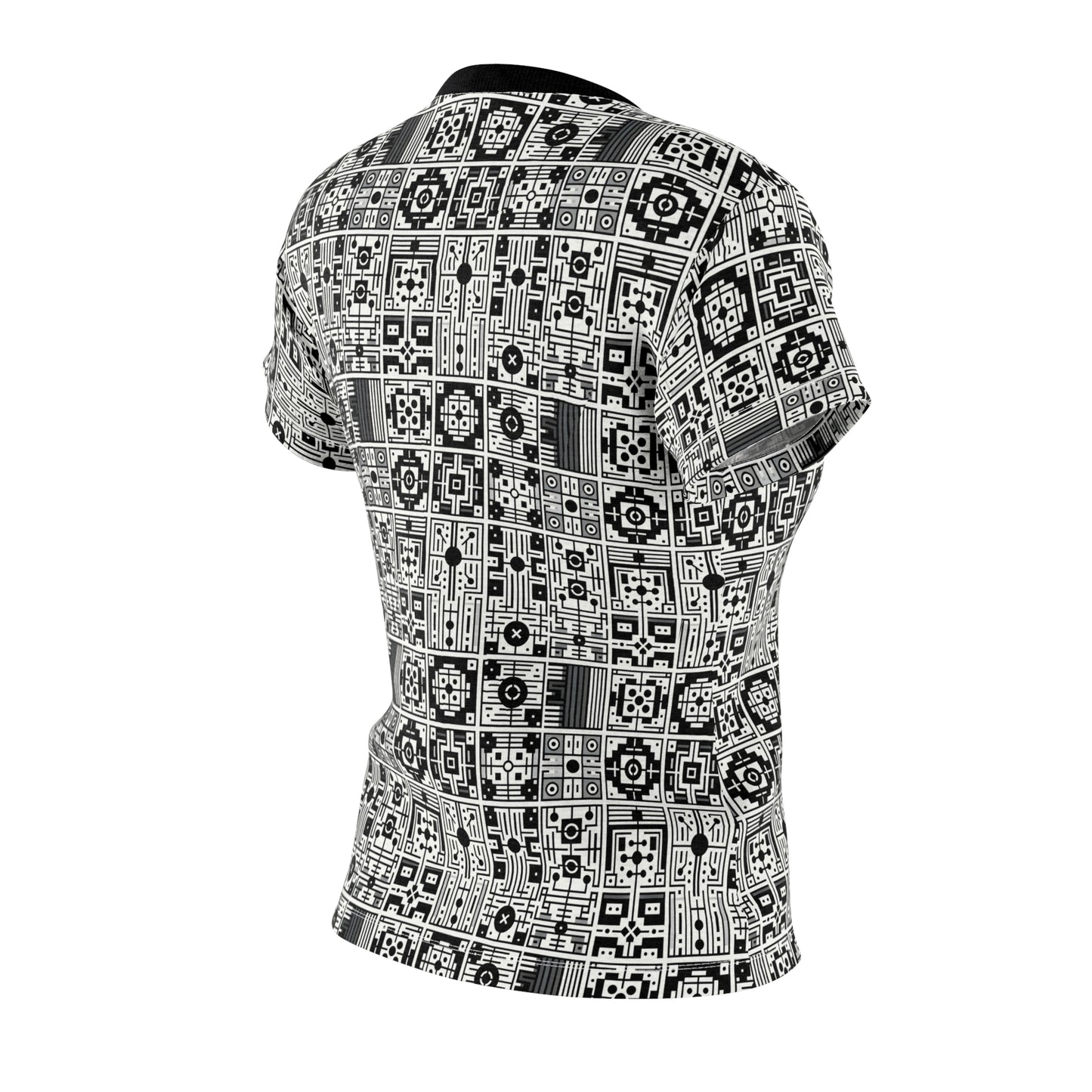 Digital Minimalism Minimalist Tech Women's Cut & Sew Tee - 8404 Design-55