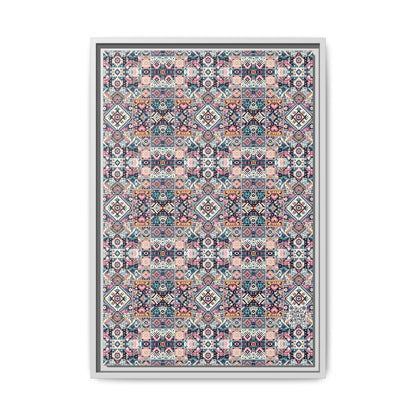 Matte Canvas, Framed (multi-Color) - 8404 Design-01