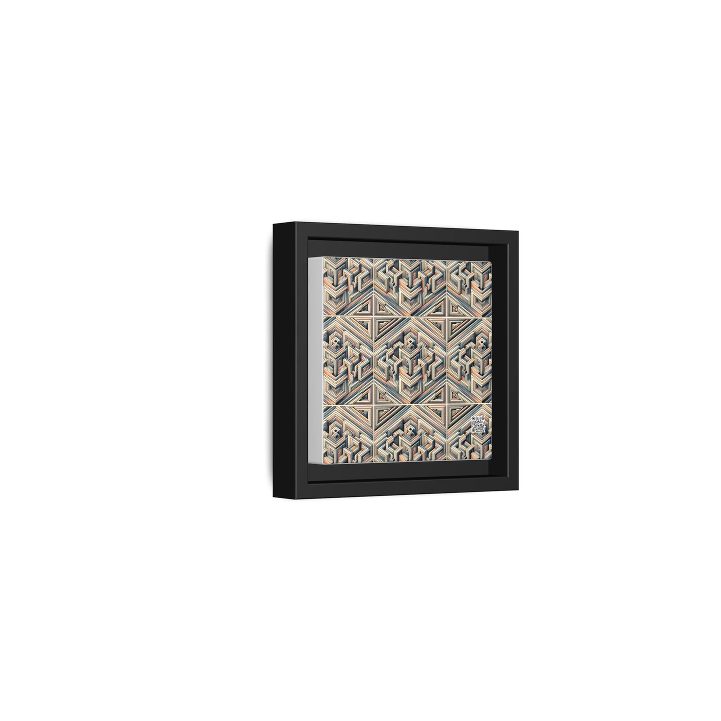 Tech Illusion Graphics Futuristic Artistry Matte Canvas, Framed (multi-color) - 8404 Design-52 B