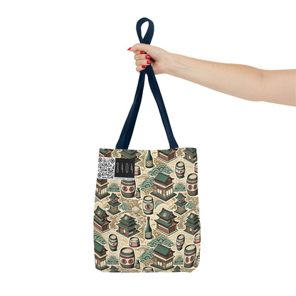 Cultural Artisanal Fusion Contemporary Cultural Elegance Tote Bag - 8404 Design-68