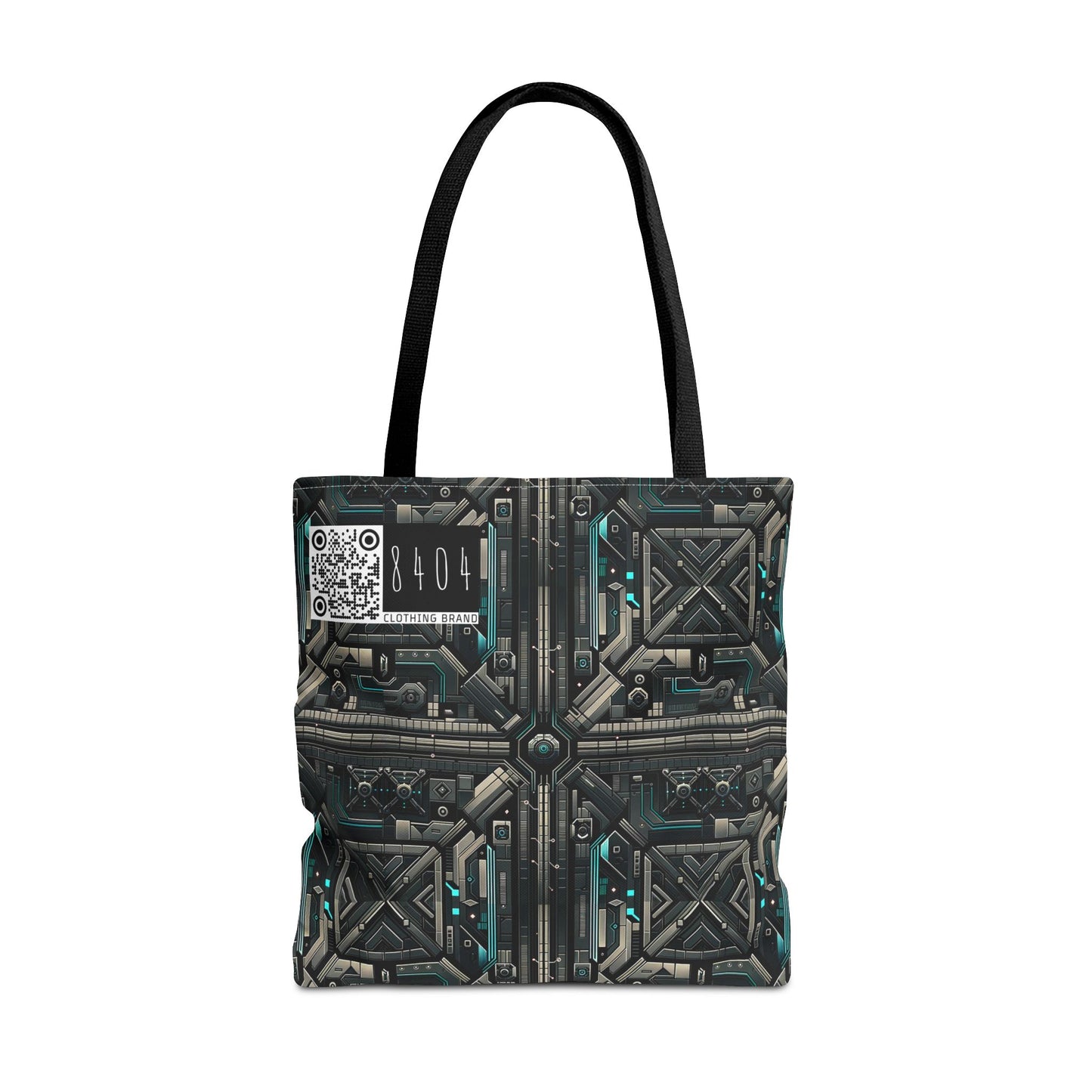 Tech Noir Futuristic Tech Aesthetic with a Dark Twist Tote Bag - 8404 Design-59