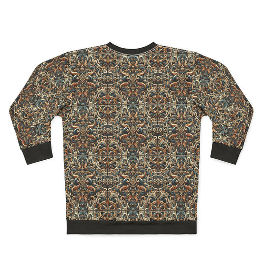 Urban Renaissance Historical Fusion With Street Edge Sweatshirt - 8404 Design-59