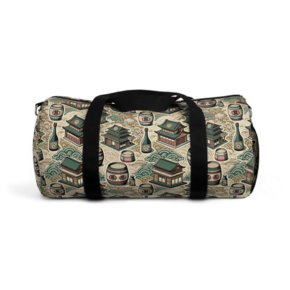Cultural Artisanal Fusion Contemporary Cultural Elegance Duffel Bag - 8404 Design-68