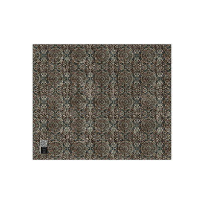 Urban Renaissance Historical Fusion With Street Edge Crushed Velvet Blanket - 8404 Design-57