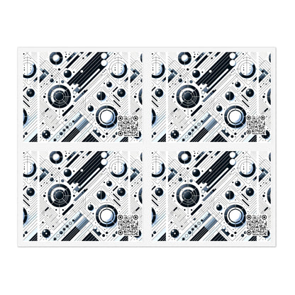 Tech Minimalism Minimalist Tech Sticker Sheets - 8404 Design-70
